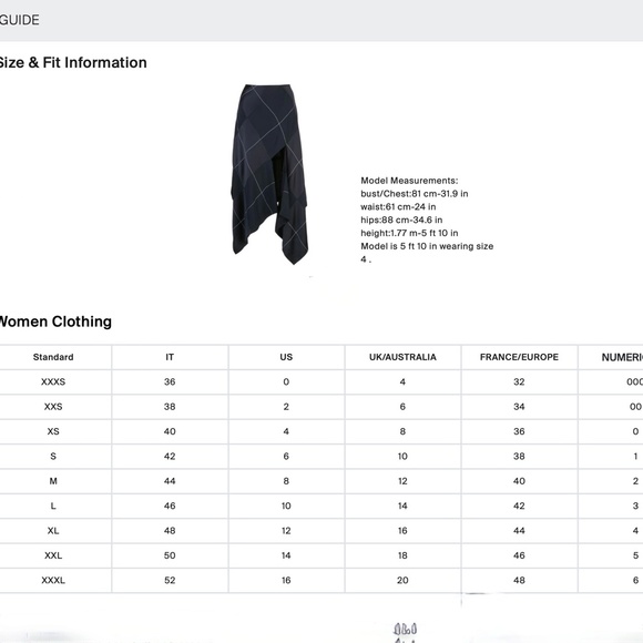 Monse Asymmetric Paneled Satin And Crepe Midi Skirt in Navy - Picture 9 of 13